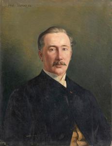 SILBERT Jose 1862-1939,Portrait d\’Arthur Barte de Saint-Fare,1888,Rossini FR 2023-01-17