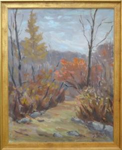 SILINS Janis Karlis 1896-1991,Autumn,Antonija LV 2020-10-04