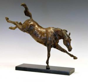 SILLARS Belinda 1963,prancing horse,Clevedon Salerooms GB 2021-06-10