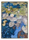 SILLS Pamela Kelly,Water Lilies,1989,New Orleans Auction US 2021-04-28