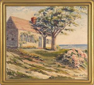 SILVA Rosa 1900-1900,A cottage by the sea,Eldred's US 2014-08-01