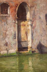 SILVANI Ferdinando 1823-1899,Canale a Venezia,Wannenes Art Auctions IT 2020-12-21
