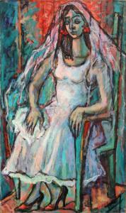 SILVERMAN Elijah 1910-1994,The Bride,1960,Ro Gallery US 2010-12-09