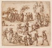 SILVESTRE Israel 1621-1691,Figure studies,Sotheby's GB 2020-12-04