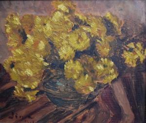 SIMA Ion 1898-1985,Flori de toamnă / Autumn flowers,1926,GoldArt RO 2017-09-27