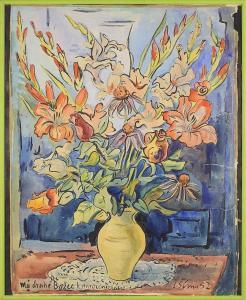 SIMA Ladislav 1885-1956,BOUQUET,1952,Zezula CZ 2016-12-10