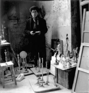 SIMA Michel 1912-1987,Alberto Giacometti dans son studio rue Hippolyte M,Yann Le Mouel FR 2015-05-28
