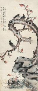 SIMA ZHONG 1800-1800,BIRDS AND RED LEAVES,China Guardian CN 2016-03-26