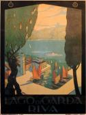 SIMEONI Antonio,Lago di Garda, Riva,1926,Bonhams GB 2010-05-17