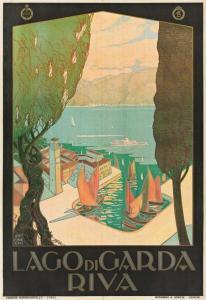 SIMEONI Antonio,LAGO DI GARDA / RIVA,1926,Swann Galleries US 2020-10-15