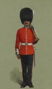 SIMKIN Richard 1840-1926,Grenadier Guards studies; Private, Dril,1900,Bellmans Fine Art Auctioneers 2023-10-10