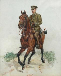 SIMKIN Richard 1840-1926,The Imperial Yeomanry,1915,Cheffins GB 2011-06-08