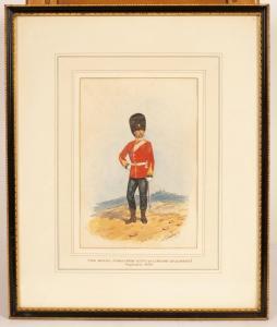 SIMKIN Richard 1840-1926,Two Regimental Uniform Studies/Royal Fus,1879,Simon Chorley Art & Antiques 2023-02-14