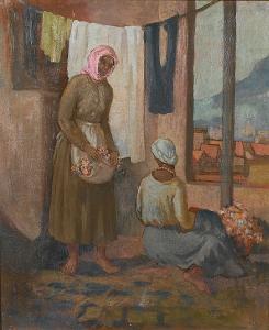 SIMMERS Melvin 1907-1991,The flower sellers, Cape Town,Sotheby's GB 2008-01-30