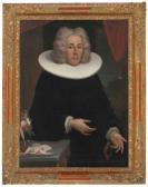 SIMMLER Johann 1693-1748,Portrait Hans Conrad Gossweiler,1724,Schuler CH 2020-03-23