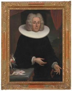 SIMMLER Johann 1693-1748,Portrait Hans Conrad Gossweiler,1724,Schuler CH 2019-12-11