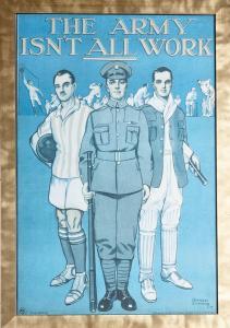 SIMMONS GRAHAM,E. V. Kealey, Chandler Christy Three British War,1917,Webb's NZ 2021-07-27