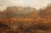 SIMMONS J. Deane 1800-1900,a wooded river landscape,Lawrences of Bletchingley GB 2022-09-06