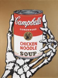 SIMMONS Rich 1986,Warhol's Chicken Soup Grip Gold,2017,William Doyle US 2021-06-16