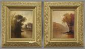 SIMON Hermann Gustave 1846-1895,"River Landscapes",Dallas Auction US 2011-02-08