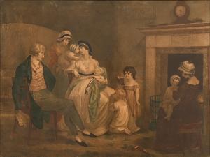 SIMON Jean Pierre 1750-1810,The Merry Wives of Windsor, stipple,Mellors & Kirk GB 2022-09-13