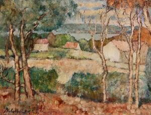 SIMON Melville Paul 1900-1900,Landscape at Mouin,Bonhams GB 2012-04-16