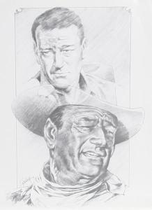 SIMON Robert 1888-1961,John Wayne,Ro Gallery US 2010-10-14