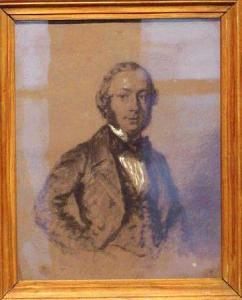 SIMONAU François 1783-1859,PORTRAIT OF A GENTLEMAN,1832,William Doyle US 2001-05-16