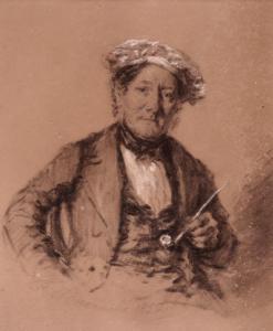 SIMONEAU F 1800-1800,Portrait of a gentleman with a pipe,1852,Woolley & Wallis GB 2019-03-06