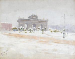 SIMONET LOMBARDO ENRIQUE 1866-1927,Puerta de Alcalá,Alcala ES 2023-03-16