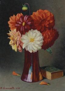 SIMONETTI Domenico 1893-1950,Vaso di fiori,1939,Meeting Art IT 2015-12-10
