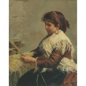 SIMONETTI V 1800,THE WEAVER,1872,Waddington's CA 2007-11-27