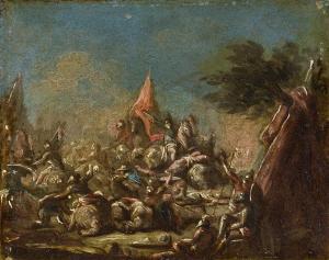 SIMONINI Francesco 1686-1753,Battle scene,im Kinsky Auktionshaus AT 2015-11-26