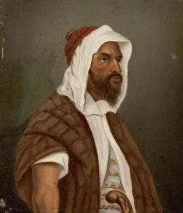 SIMONSEN Niels 1807-1885,Portrait of an Arab,Bonhams GB 2012-05-16