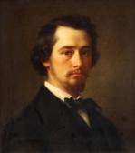 SIMONSON David,Portrait of a gentleman, possibly a self portrait,1889,Dreweatt-Neate 2012-02-15