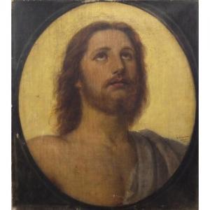 SIMONSON David 1831-1896,Portrait of Christ,19th century,Eastbourne GB 2018-09-13