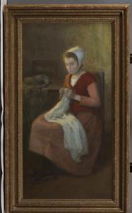 SIMPSON Annie L,The Lacemaker,Hartleys Auctioneers and Valuers GB 2018-11-28