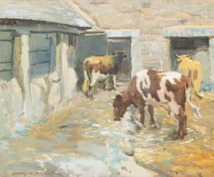 SIMPSON Charles Walter 1885-1971,Chywoone Farm,1913,David Lay GB 2024-02-29