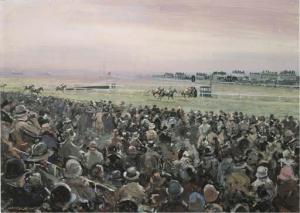 SIMPSON Charles Walter 1885-1971,The Grand National,1927,Christie's GB 2004-12-09