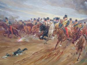 SIMPSON Frank H. 1800-1900,Hussars charging at the Crimea,Bellmans Fine Art Auctioneers 2010-01-20