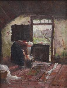 SIMPSON Frank H. 1800-1900,In the Kitchen,Clars Auction Gallery US 2014-12-14