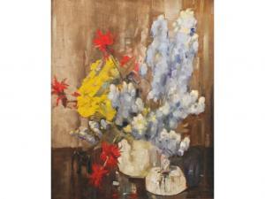 SIMPSON HAROLD A 1913-1944,Still life - Vase of flowers,Capes Dunn GB 2010-05-25