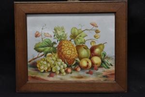 SIMPSON T,grapes, pears and pineapple,Bamfords Auctioneers and Valuers GB 2018-08-01