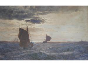 SIMPSON W.H 1866-1911,SUNSHINE AND SHADOW OFF THE CAPE OF GOOD HOPE,1916,Lawrences GB 2016-07-15