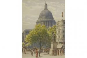 SIMPSON William Henry 1843,VIEW OF ST. PAUL'S CATHEDRAL,Sworders GB 2015-06-16