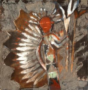 SIMS Agnes C 1910-1990,Untitled,Santa Fe Art Auction US 2023-07-21