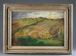 SIMS Charles 1859-1923,Water's Farm, Robertsbridge, Sussex,1917,Quinn & Farmer US 2022-06-04