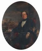 SIMS William Percy 1800,portrait of a botanist with a tropical landscape b,Sotheby's GB 2005-10-26