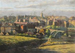 SIMUNEK Jaroslav 1872-1939,A View of Vršovice from Bohdalec,Palais Dorotheum AT 2018-09-22