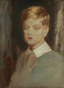 SINCLAIR Alexander Gordon,Portrait of a Young Boy, probably Alan Sinclair,Bonhams 2018-10-10